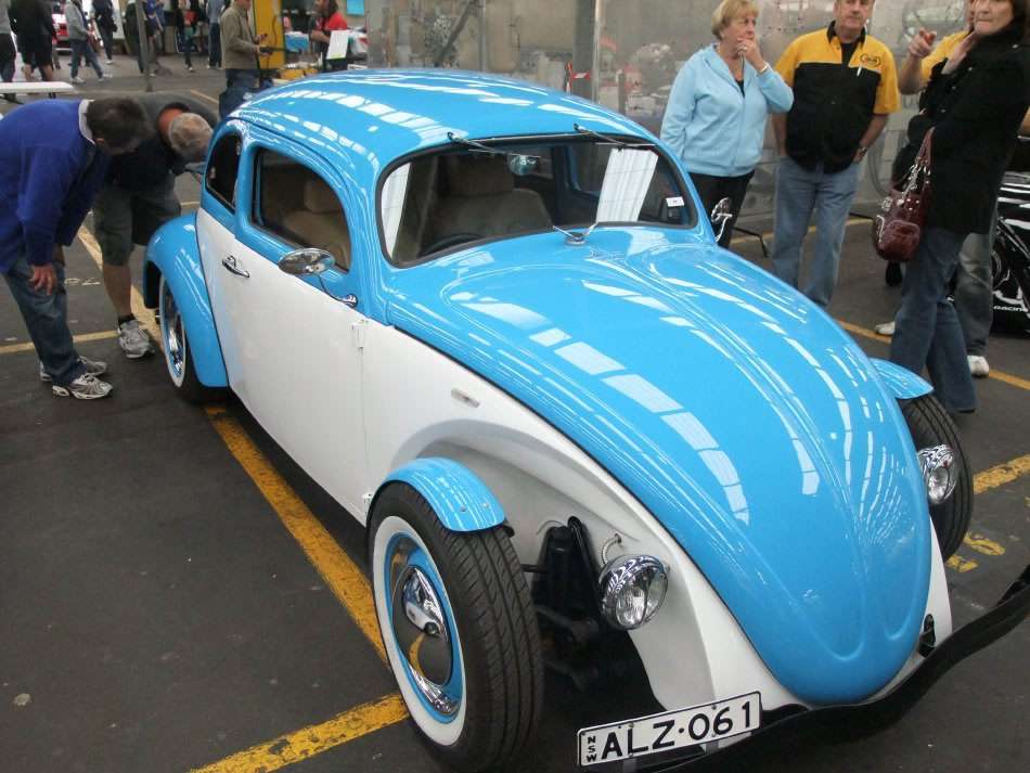 Tags blue car cars custom hotrod volkswagen vw